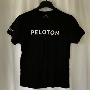 Peloton Century 100 Black T-shirt X-small 100% Cotton